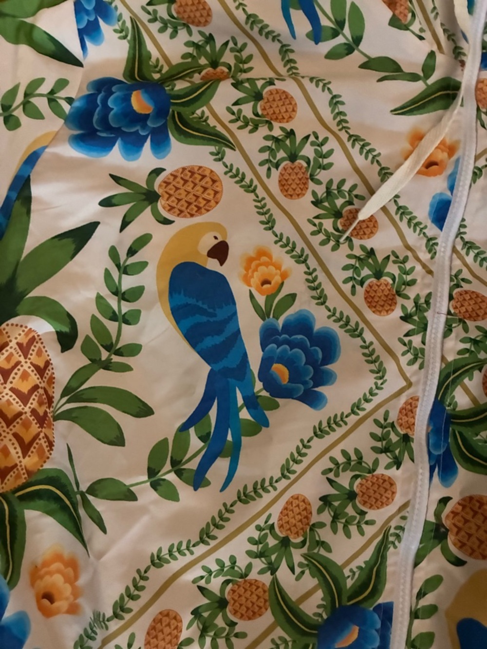 Brazilian Zip up windbreaker farm Rio dupe - Picture 2 of 4